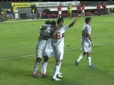Gols - São Paulo 4 x 0 Botafogo - (20ª Rodada) Campeonato Brasileiro 2012