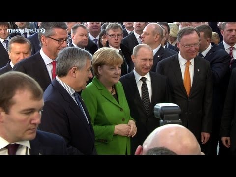 HANNOVER MESSE 2013: Highlights und Eröffnungsrundgang