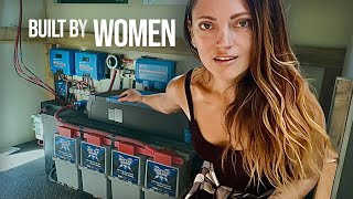 Epic off-grid power system and battery bank for bus life