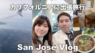カリフォルニアに出張旅行Vlog！サンノゼ初上陸 | ステイ先 | アメリカ食事 | アメリカ生活