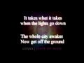 Lovex - When The Lights Go Down [w/ lyrics] 