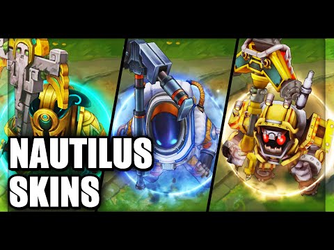All Nautilus Skins Spotlight 2020 (League of Legends)