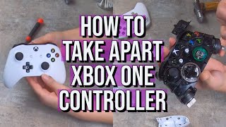 How to Take Apart An Xbox One Controller - Fixing Joystick Drift