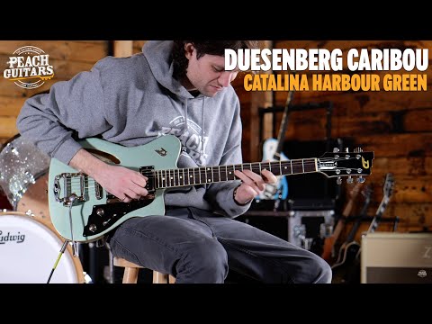 Duesenberg Chambered Guitars | Caribou - Catalina Harbour Green image 12