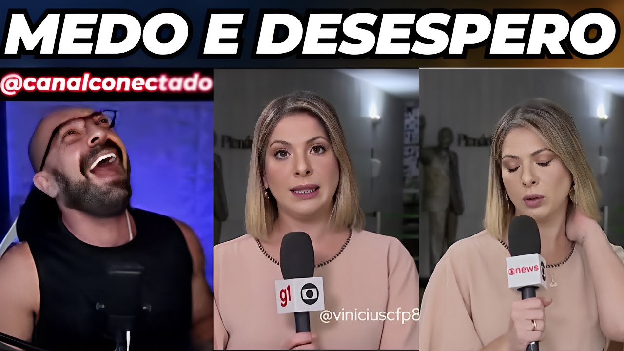 Daniela Lima aparece desesperada.