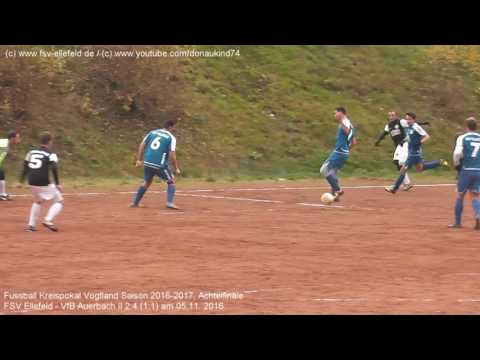 FSV Ellefeld - VfB Auerbach II 2:4 (1:1), Kreispokal Vogtland 2016-2017, Achtelfinale