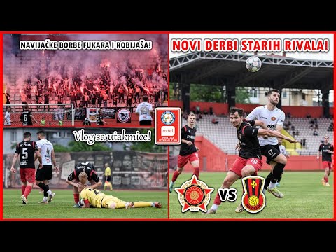 NOVI DERBI SLOBODE I ČELIKA! BORBA FUKARA I ROBIJAŠA! | Sloboda Tuzla - Čelik Zenica Vlog 🔴⚫
