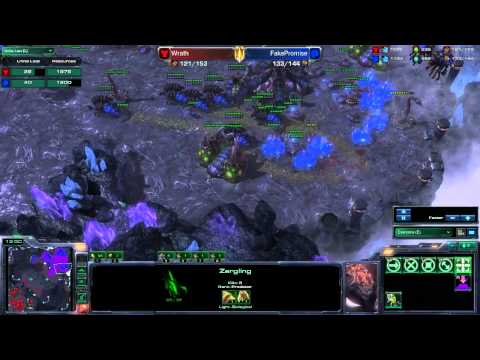 Starcraft 2 - Wrath (T) vs FakePromise (Z) - Master League