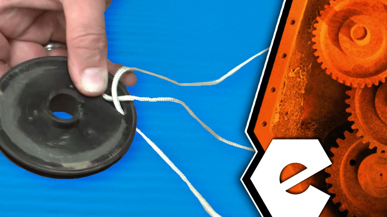 Replacing your Homelite Trimmer Starter Rope 42 In.