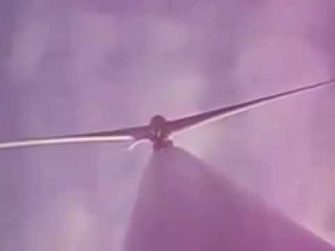 (Old video) Vestas V82 wind turbines in the "Bangui Windmills" wind farm