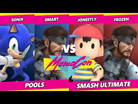 MomoCon 2022 - Sonix & Omart Vs. Jonestly & Frozen - SSBU Ultimate Tournament