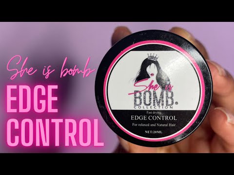 SHE IS BOMB EDGE CONTROL REVIEW