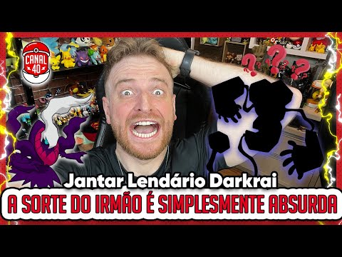 CONSEGUI UM SHINY MUITO RARO POR TROCA QUE EU NÃO TINHA!!! | JANTAR LENDÁRIO DO DARKRAI - Pokémon GO