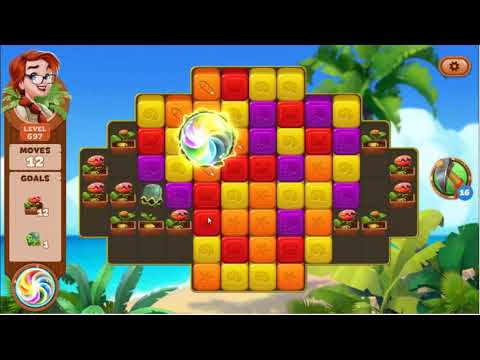 Lost Island Blast Adventure Level 697 - No Boosters