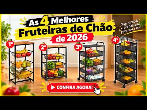 😱 As 4 Melhores Fruteiras de Chão de 2026! Qual Vale a Pena?