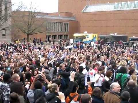 Flash Mob at University of Washington 2/10/12