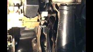 Break lights won't turn off!  How to fix.  Dead battery Honda