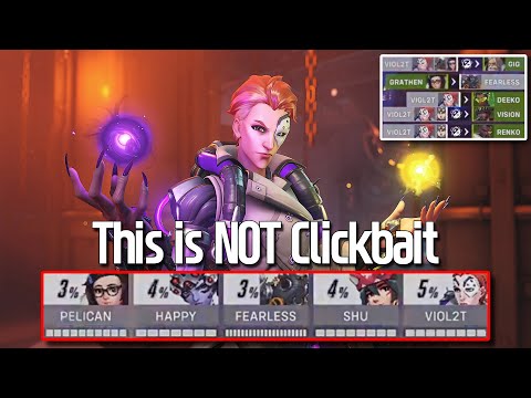 Proof DPS Moira WORKS - Overwatch Pro-Am Analysis