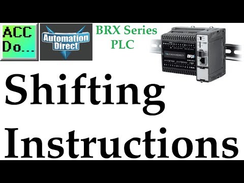 BRX Do-More PLC Shifting Instructions