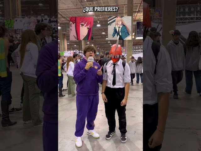 Vídeo relacionado con MERCHANDMANIA CHAQUETA TECNICA CON 2 IMPRESIONES chainsaw man personajes anime serie 2 logos jacket.