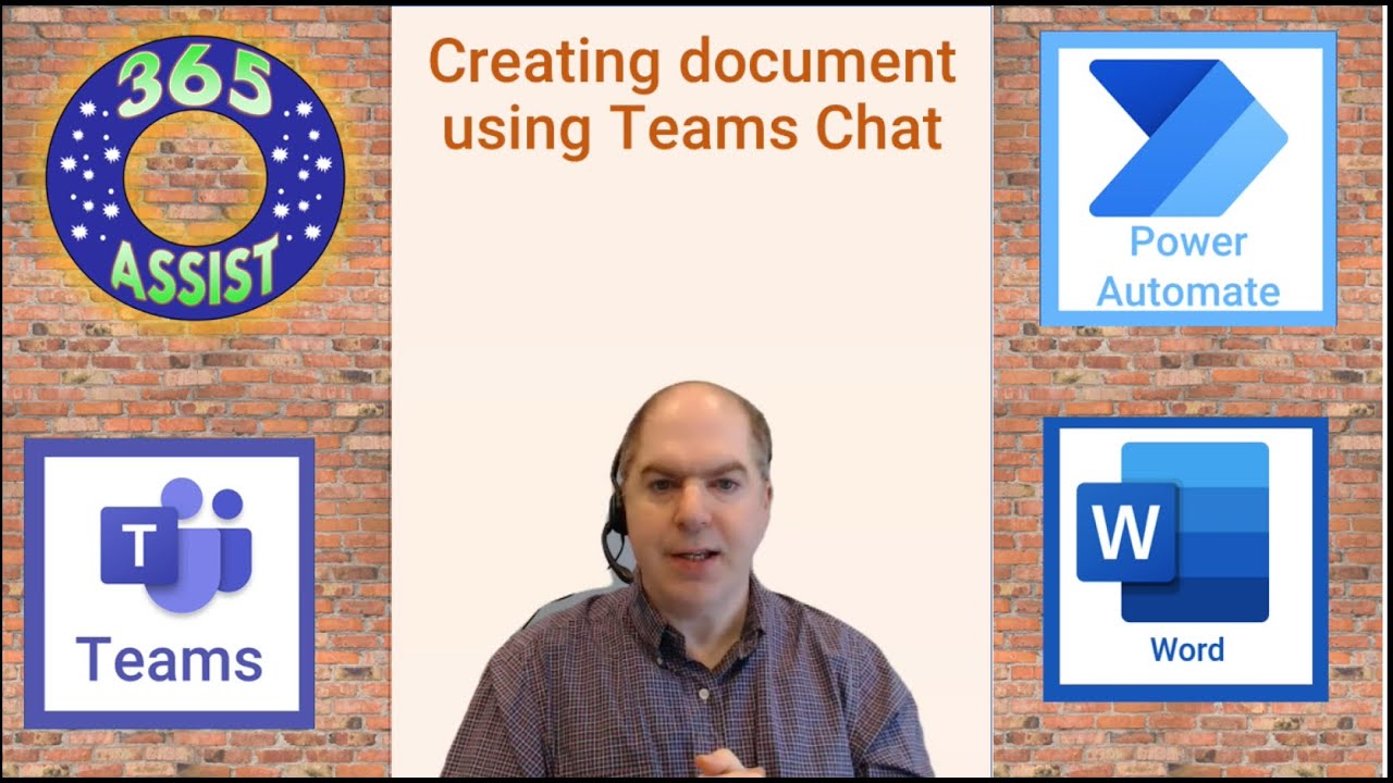 How to create an MS Word Template using Microsoft Teams Chat in Power Automate