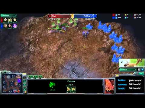 Boyo (P) vs NoRegret (Z) - Antiga Shipyard