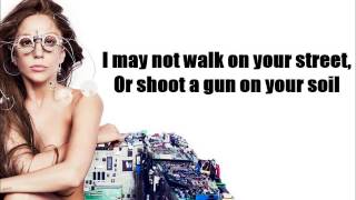 Lady Gaga - Aura (Lyrics Video)