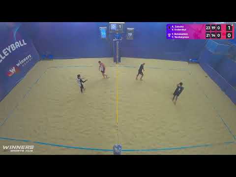 21:00 A. Zabuha /V. Kraievskyi - Y. Bohdashkin /Y. Yevdokymov 15.03.2023 | Winners Beach Volleyball