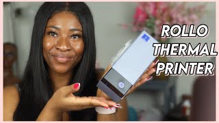 Rollo Thermal Printer Unboxing and Review for Small Business Owners