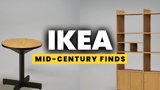 Best MCM IKEA FINDS | Mid Century Modern Ikea Finds