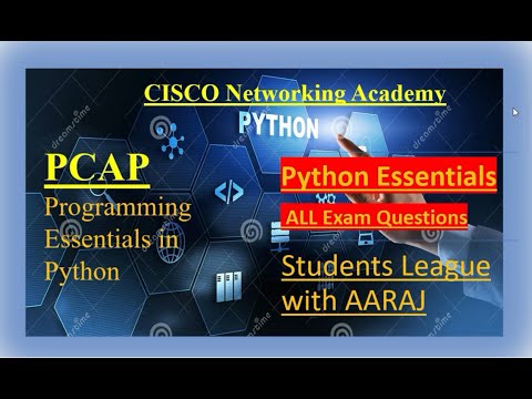 Complete Exam Questions | Cisco Programming Essentials in Python - PCAP | PE 2 Module Full Course.