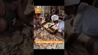 Unhygienic Factory - Indian Cookie #shorts #indianfood