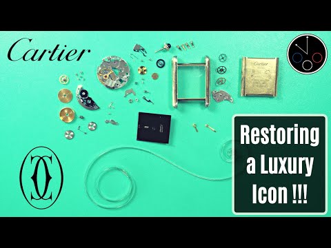The Cartier Tank Watch Restoration - Iconic Luxury Watch