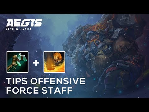 OFFENSIVE Force staff [ General tips & trick ]