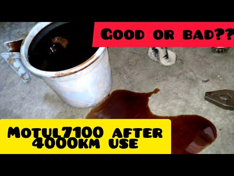 What happens to Motul 7100 after 4000KM - Changing after 4000KM ~ 20W50 - Better than Castrol?