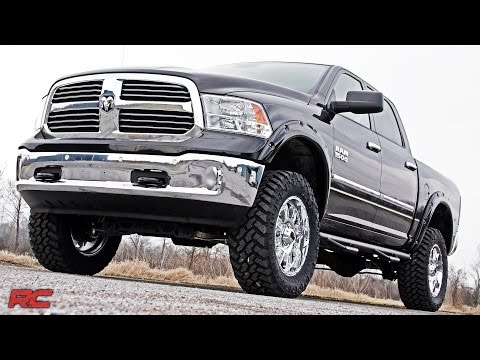 2009-2017 Ram 1500 Fender Flares with Rivets by Rough Country