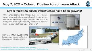 Lessons Learned from the Worst Cyber Attacks of 2021 - Colonial Pipeline