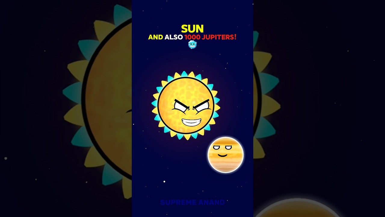 Sun vs Jupiter vs stephenson 2-18 #cosmology #space