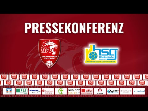 Pressekonferenz | HV Vallendar - HSG Rhein-Nahe Bingen 25/26