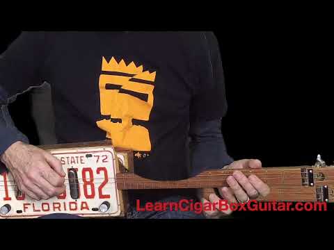 Classic riffs for 3 string guitar - LearnCigarBoxguitar.com