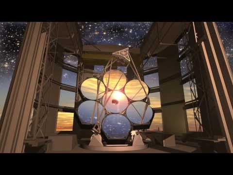 Гигантский Магелланов телескоп позволит человечеству стать свидетелем формирования Вселенной. Фото.