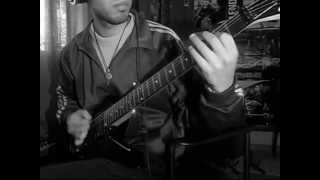 MUNICIPAL WASTE - Crushing Chest Wound Guitar Cover!