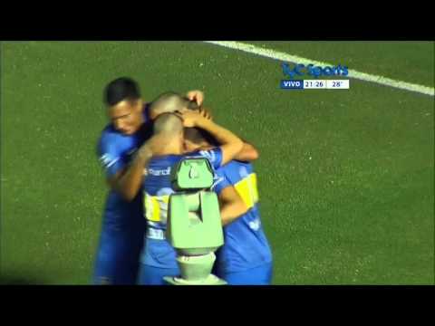Gol de Pavón (2-0) / Boca Juniors  3 - 0  Emelec - Amistoso internacional 2016