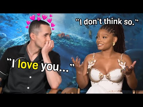Halle Bailey & Jonah Hauer-King being a divorced couple for 4 minutes straight