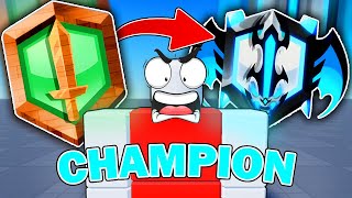 Road To Champion in Roblox Blade Ball - Day 6 CHAMPION