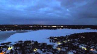 DJI Inspire Cape Cod Winter Dusk
