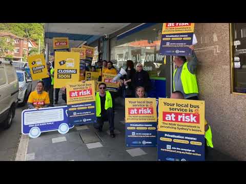 Bus privatisation video