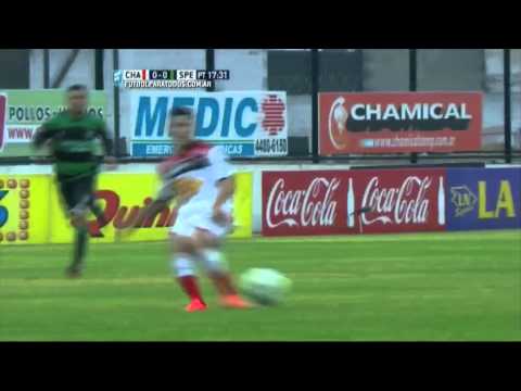 El Piojo estuvo cerca. Chacarita 0 - Sp. Estudiantes 0. Fecha 21. Primera B Nacional 2015. FPT.