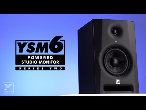 Meet the YSM6 SERIES II Powered Studio Monitor