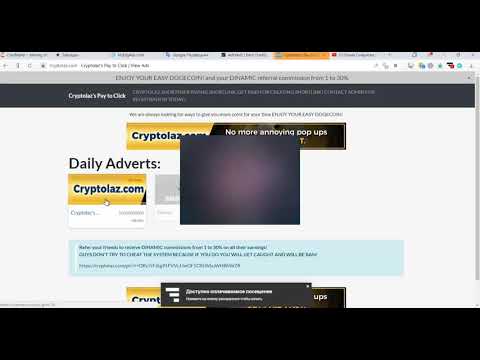 НОВИНКА CRYPTOLAZ DOGE кран, сбор 1 раз в 1 мин на faucethub